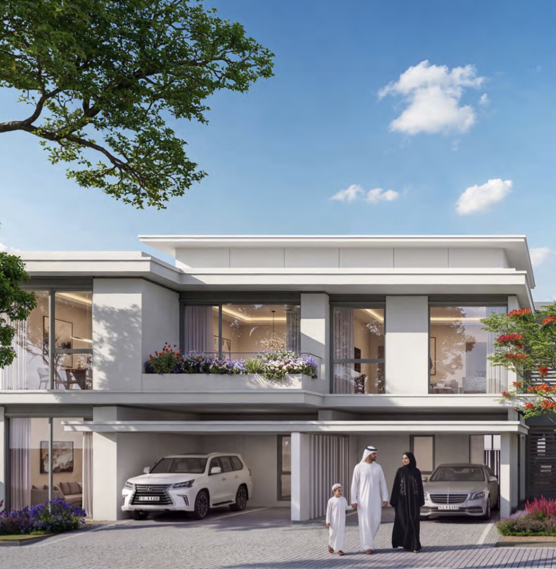 Four bedroom townhouse at Azizi Florence